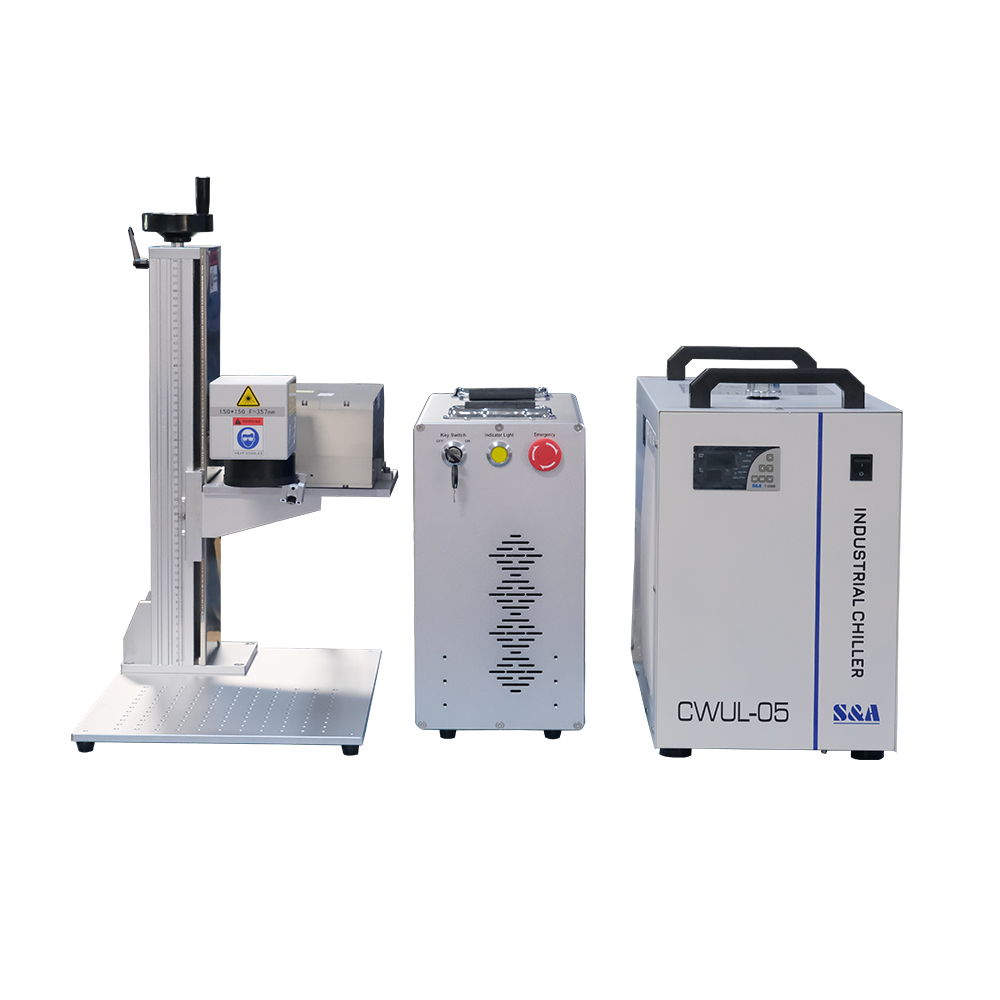 Split 3W/5W/10W/15W JPT UV Laser Marking Machine Laser Marker with S&A Water Chiller